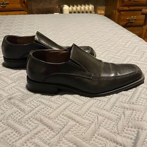 MENS BLACK BASS AND CO DRESS SHOES